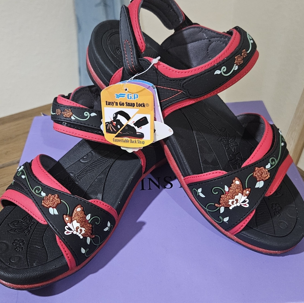 Gold Pigeon Shoes SIGNATURE Walking Sandals for WomenComfort Ergonomic 